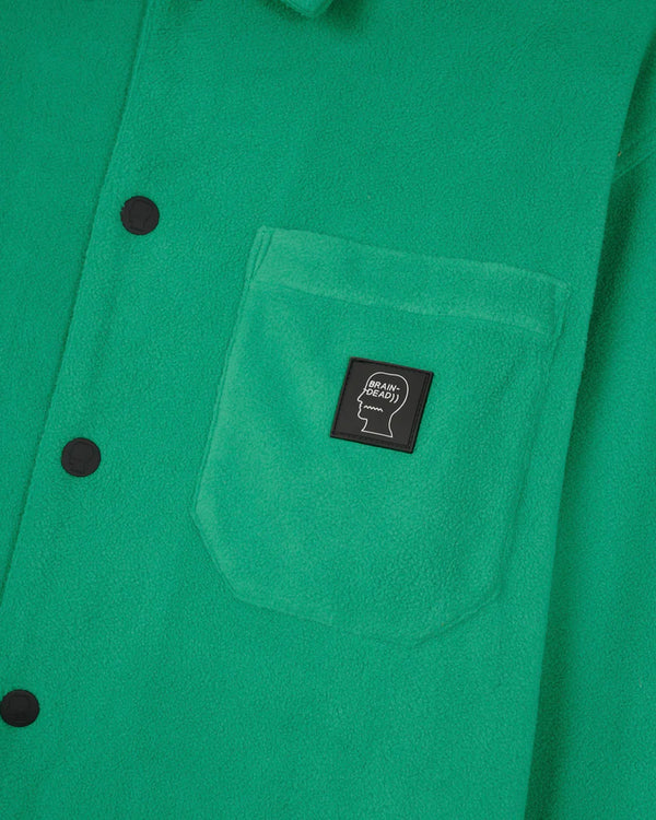 POLAR FLEECE CLIMBER SHIRT/ポーラーフリースクライマーシャツ(GREEN)