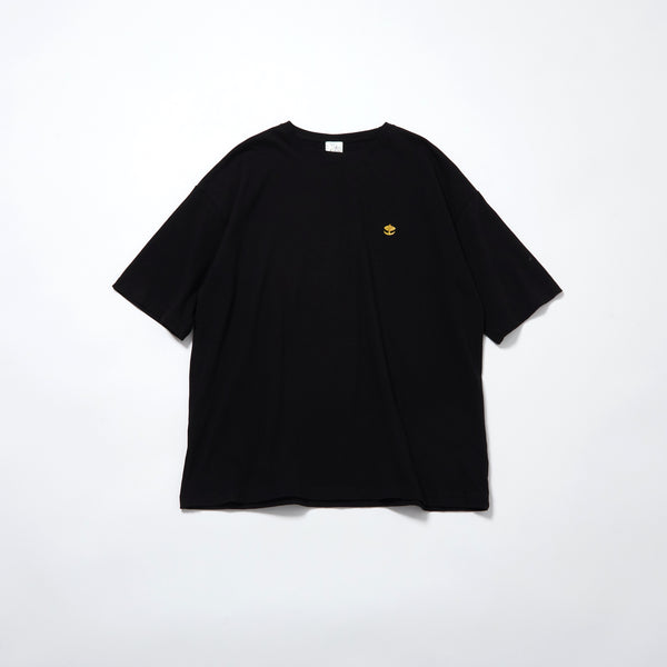 刺繍WAU LOGO TEE/刺繍ワウロゴTシャツ(BLACK)