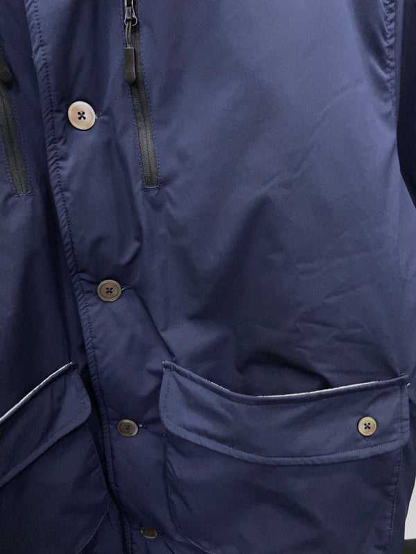 【RAJABROOKE | ラジャブルック】BENCH COAT/ベンチコート(NAVY) - STREAM【RAJABROOKE | ラジャブルック】BENCH COAT/ベンチコート(NAVY)STREAMM