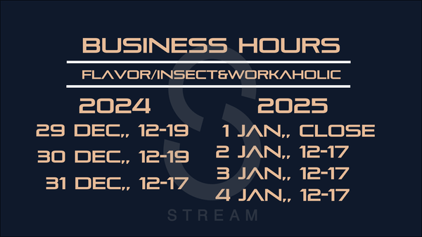 2024 → 2025 BUSINESS HOURS - STREAM