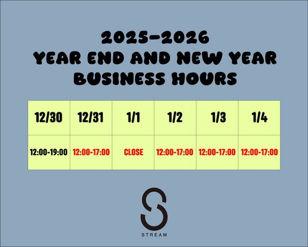 2025→2026 Business Hour STREAM|FLAVOR , INSECT , WORKAHOLIC