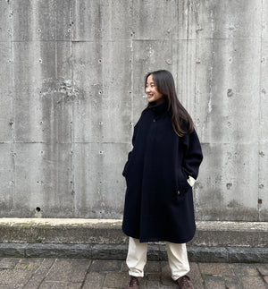 FARAH|ファーラー 24FW BAL COLLAR OVERCOAT - STREAM