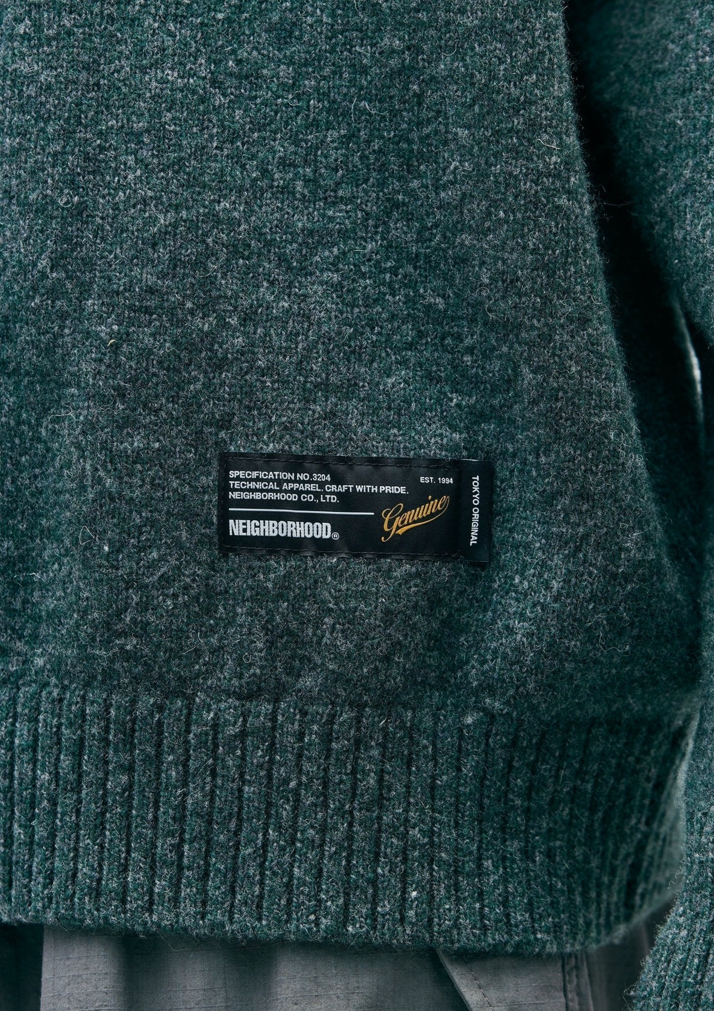 NEIGHBORHOOD|ネイバーフッド】【CREWNECK SWEATER】【MOHAIR CARDIGAN