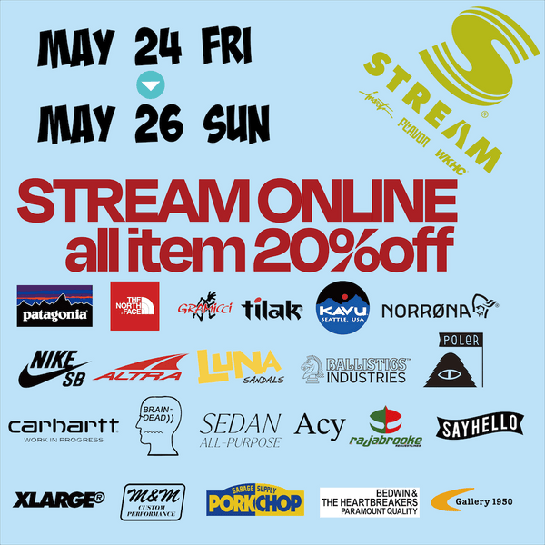 STREAM ONLINE all20%off (5/24-5/26) - STREAM