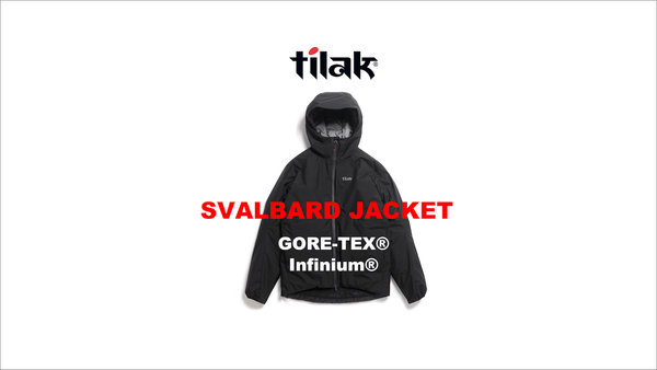 tilak SVALBARD JACKET BLACK&ASPHALT - STREAM