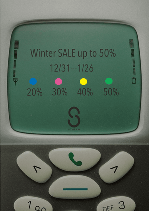 Winter SALE - STREAM