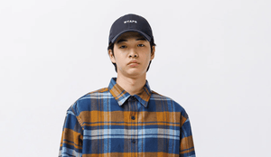WTAPS  TXT 01 / LS / COTTON. FLANNEL. TEXTILE