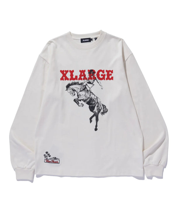 VICE TOWN HEAVYWEIGHT L/S TEE/ヴァイスタウンヘビーウェイトロングスリーブティー(OFF WHITE)