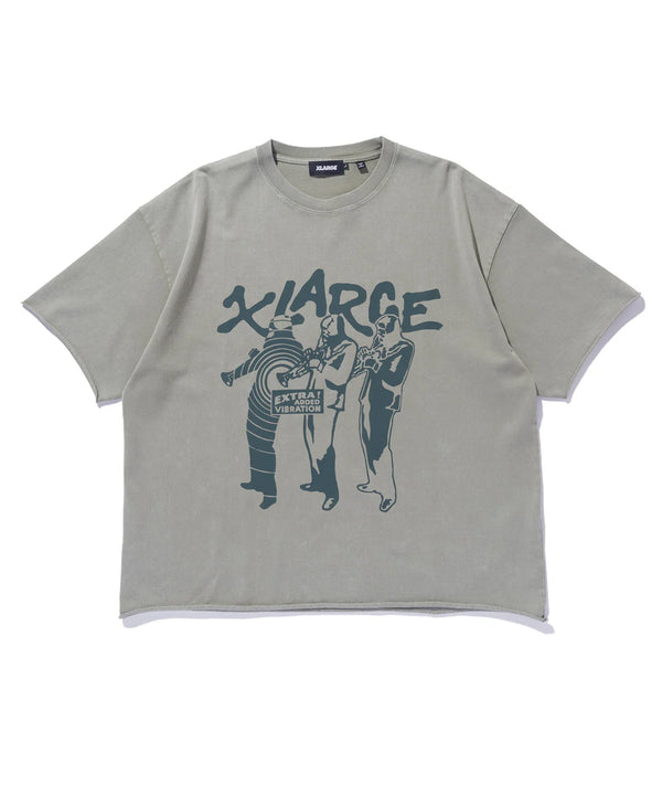 VIBRATION CUT OFF S/S TEE/バイブレーションカットオフ S/S TEE(GREEN)