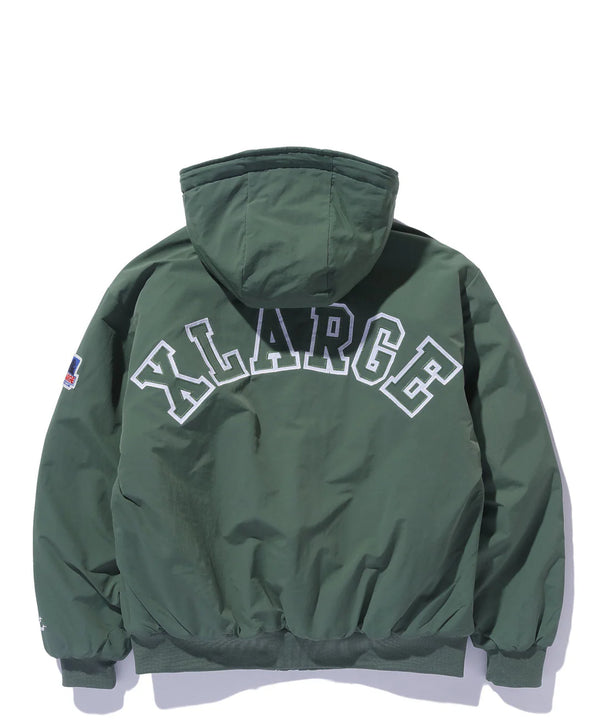 NYLON PUFFER JACKET/ナイロンパファージャケット(GREEN)