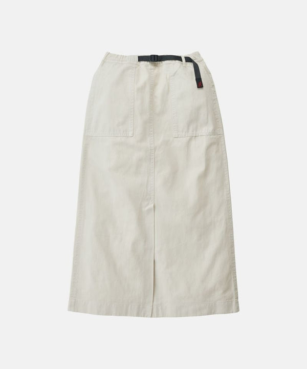 【GRAMICCI|グラミチ】LONG BAKER SKIRT/ロングベイカースカート(GREIGE , OLIVE , TOBACCO , NAVY PIGMENT , BLACK)