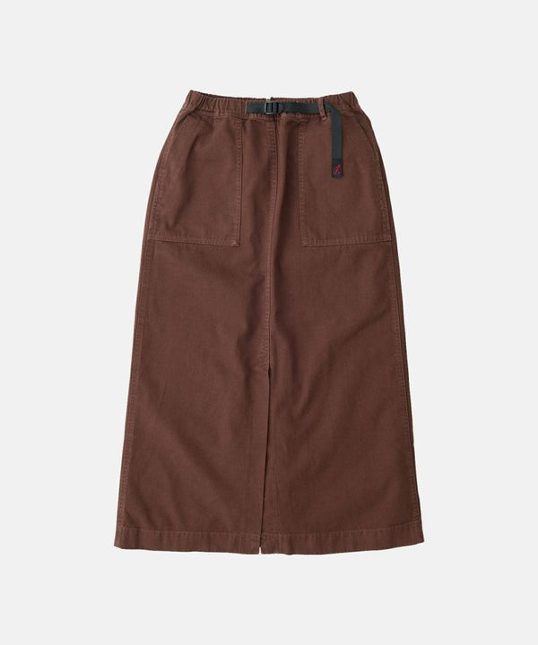 【GRAMICCI|グラミチ】LONG BAKER SKIRT/ロングベイカースカート(GREIGE , OLIVE , TOBACCO , NAVY PIGMENT , BLACK)