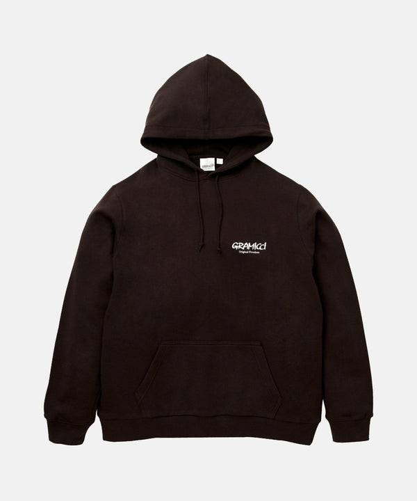 ORIGINAL FREEDOM HOODED SWEATSHIRT/オリジナルフリーダムフーディースウェットシャツ(DARK BROWN)