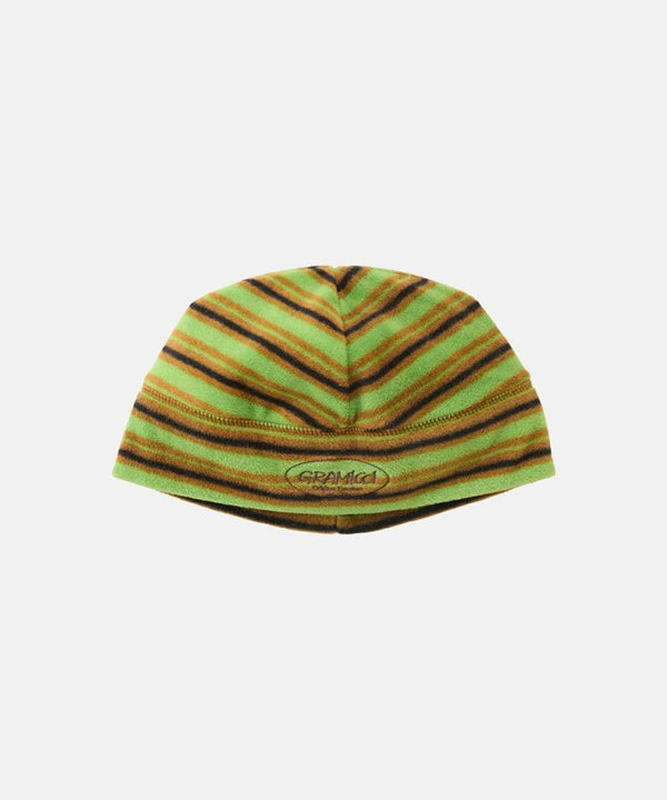【GRAMICCI|グラミチ】THERMAL FLEECE BEANIE/サーマルフリースビーニー(CHARTREUSE STRIPE , HEATHER GREY , BLACK)