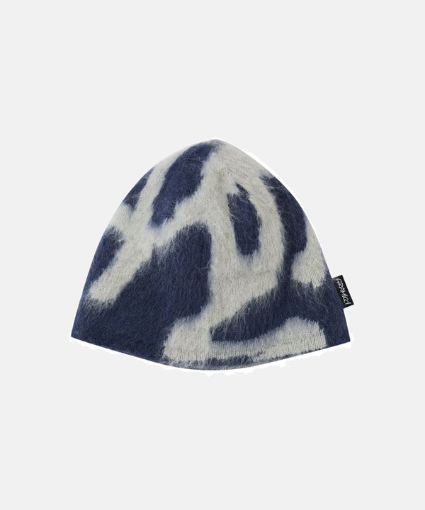 【GRAMICCI|グラミチ】MOHAIR BURLY RUNNINGMAN BEANIE/モヘアバーリーランニングマンビーニー(MIDNIGHT , BURNT ORANGE , CHARTREUSE)
