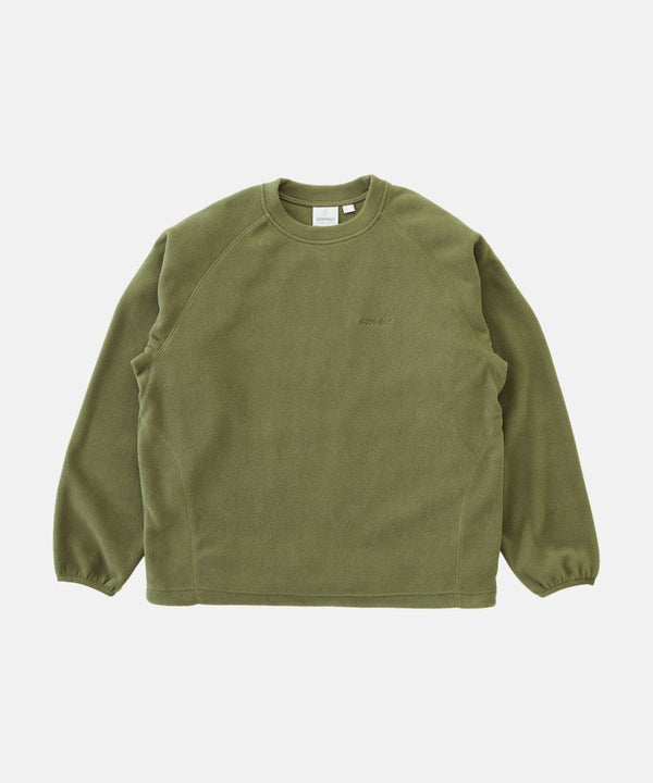 【GRAMICCI|グラミチ】THERMAL FLEECE CREW/サーマルフリースクルー(OLIVE , TOBACCO , BLACK)