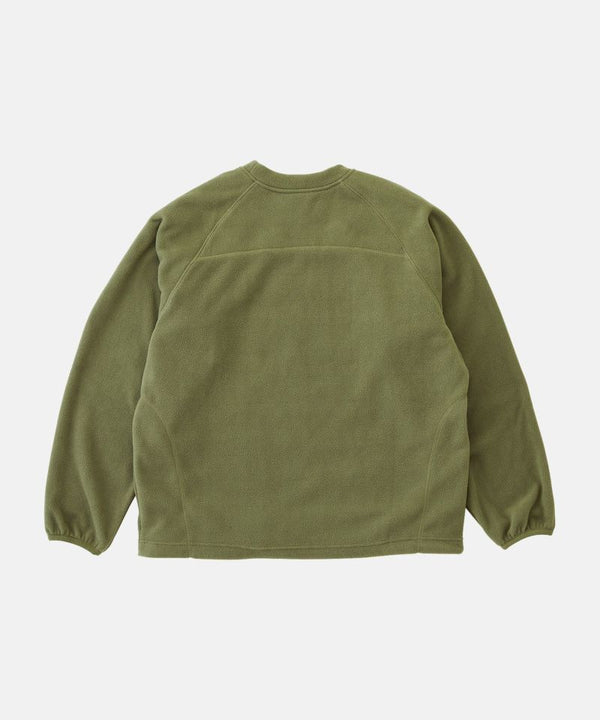 【GRAMICCI|グラミチ】THERMAL FLEECE CREW/サーマルフリースクルー(OLIVE , TOBACCO , BLACK)