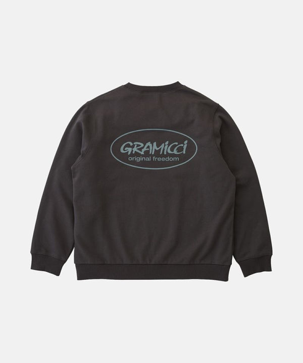 【GRAMICCI|グラミチ】ORIGINAL FREEDOM SWEATSHIRT/オリジナルフリーダムスウェットシャツ(HEATHER ASH , BURNT ORANGE , DEEP BROWN)