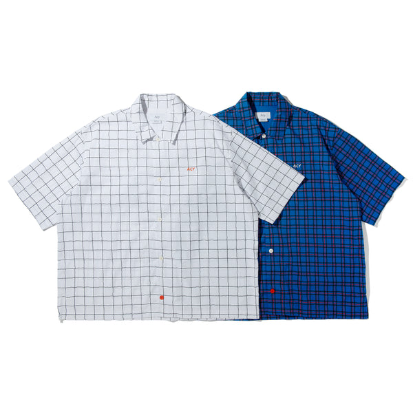 【ACY|エーシー】AK PATTERN SHIRTS/AKパターンシャツ(AK.TILE,AK.CHECK)