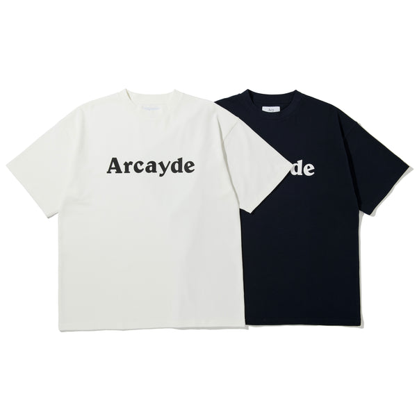 【ACY|エーシー】ARCAYDE TEE/アーケードTシャツ(WHITE , NAVY)