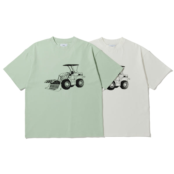 【ACY|エーシー】JYUKI TEE/ジュウキティー(WHITE,MINT)