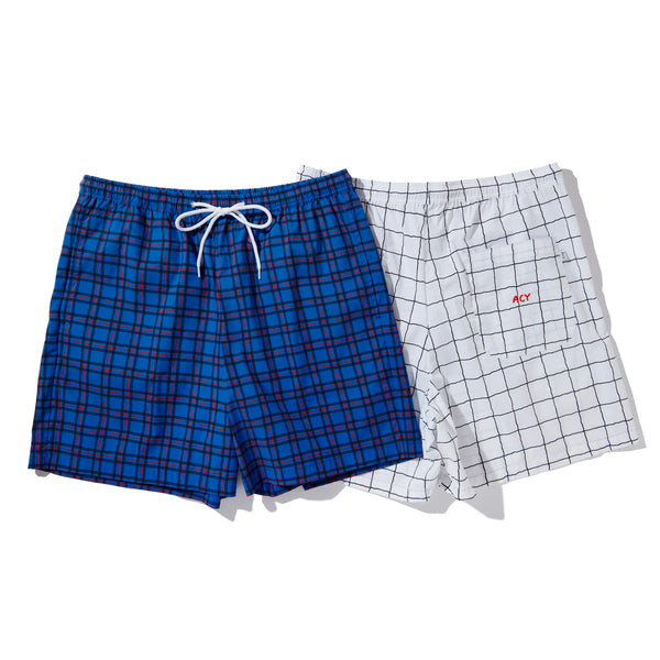 【ACY|エーシー】AK PATTERN SHORTS/AKパターンショーツ(AK.TILE,AK.CHECK)