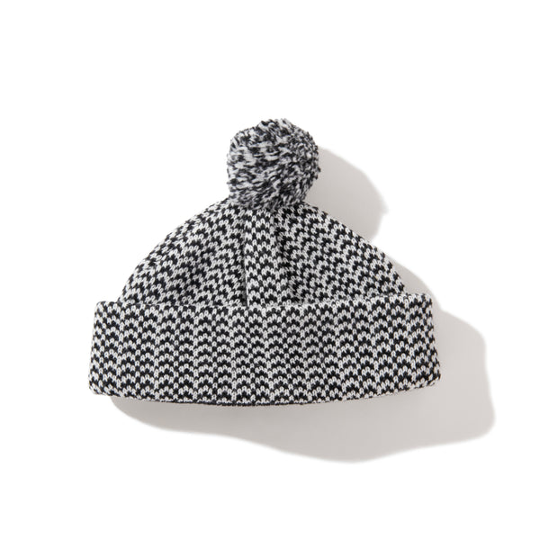 【ACY|エーシー】YAJIRUSHI BEANIE/ヤジルシ ビーニー(BLACK)