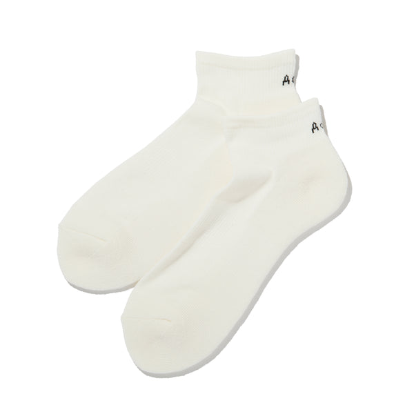 【ACY|エーシー】2-PACK M.SHORT SOCKS/2パックメリノショートソックス(WHITE&GRAY)