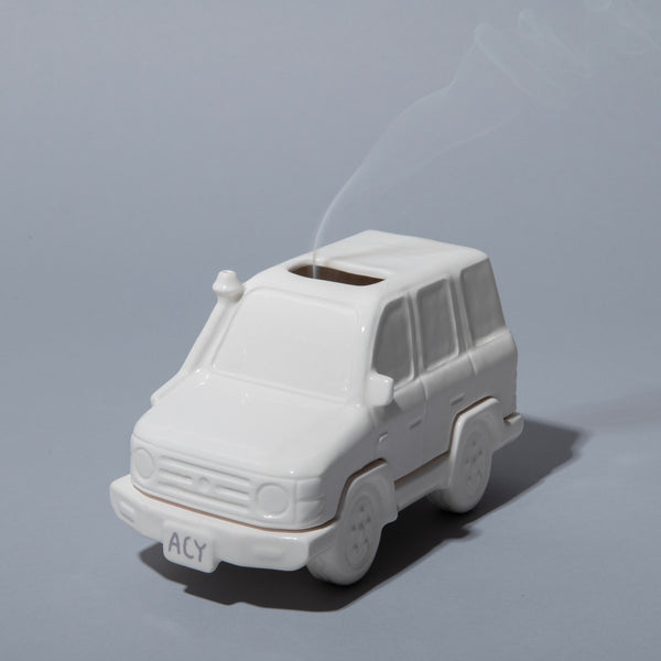 【ACY|エーシー】AK CAR INCENSE HOLDER/アオケン カーインセンスホルダー(WHITE)