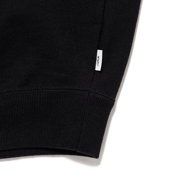 【WTAPS|ダブルタップス】SIGN / SWEATER / COTTON /サインセーターコットン(BLACK)