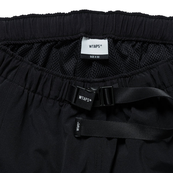 SPST2002 / TROUSERS / POLY. TUSSAH (BLACK)