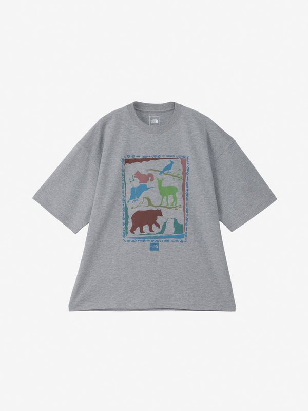 S/S YOSEMITE ANIMAL TEE/ショートスリーブ ヨセミテアニマルティー(ZZ ミックスグレー)