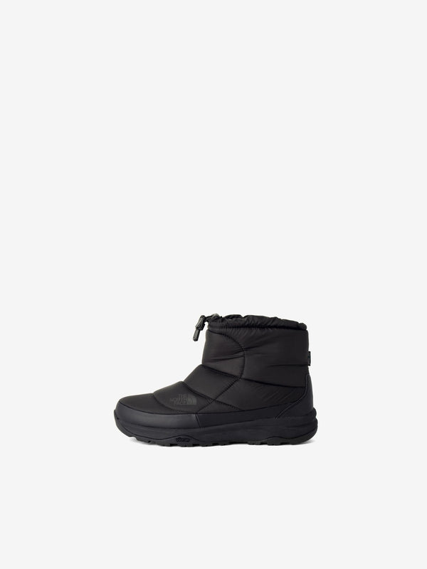【THE NORTH FACE|ザノースフェイス】NUPTSE BOOTIE WP VII SHORT/ヌプシブーティーウォータープルーフショート(BK TNFブラック×TNFブラック)