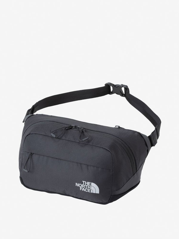 【THE NORTH FACE|ザノースフェイス】HAZY WAIST BAG/ヘイジーウェストバック(K ブラック)