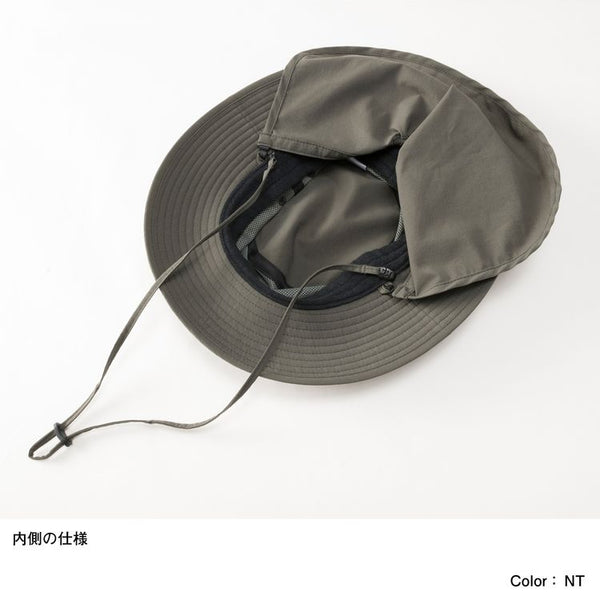 【THE NORTH FACE | ザノースフェイス】KIDS' TNF BE FREE SHIELD HAT(NT ニュートープ)