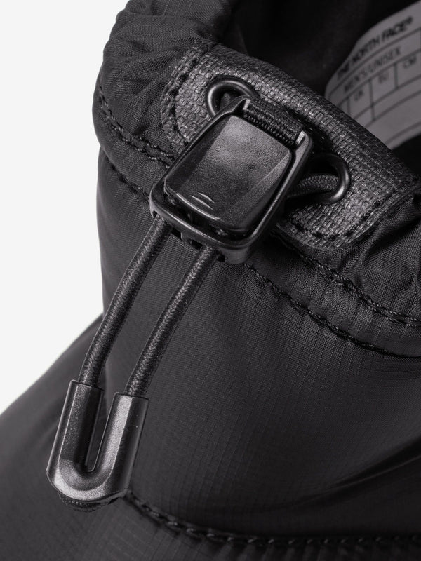 【THE NORTH FACE|ザノースフェイス】NUPTSE BOOTIE WP VII SHORT/ヌプシブーティーウォータープルーフショート(BK TNFブラック×TNFブラック)