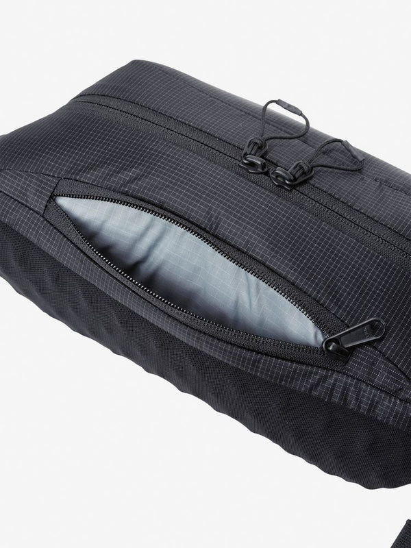 【THE NORTH FACE|ザノースフェイス】HAZY WAIST BAG/ヘイジーウェストバック(K ブラック)