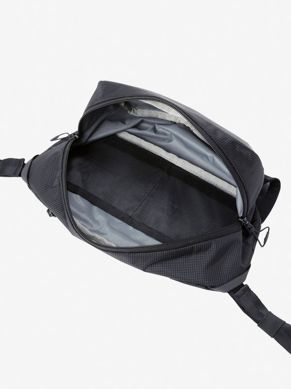 【THE NORTH FACE|ザノースフェイス】HAZY WAIST BAG/ヘイジーウェストバック(K ブラック)