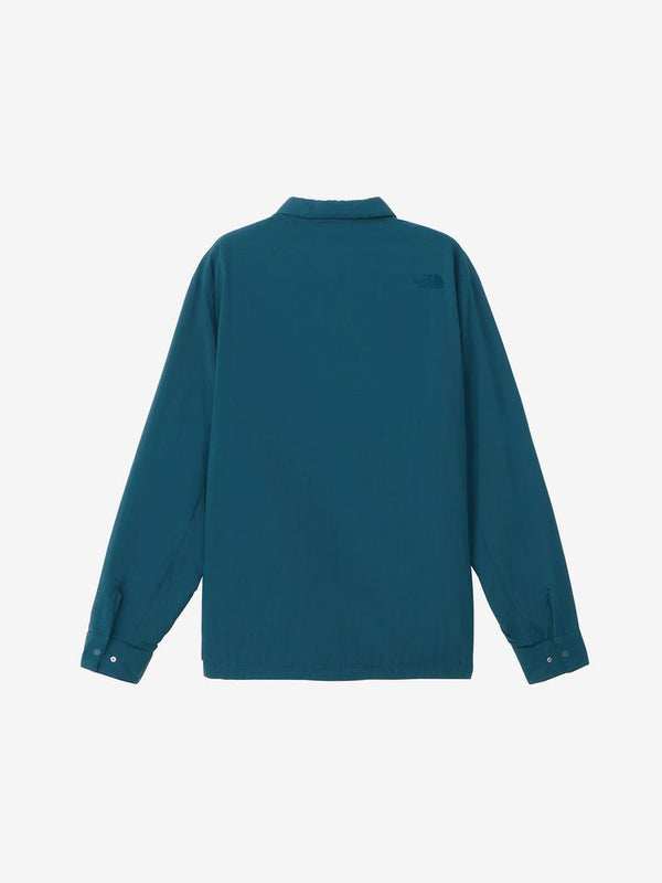 【THE NORTH FACE|ザノースフェイス】OCTOBER MID SHIRT/オクトーバーミッドシャツ(PO ミッドナイトペトロール)