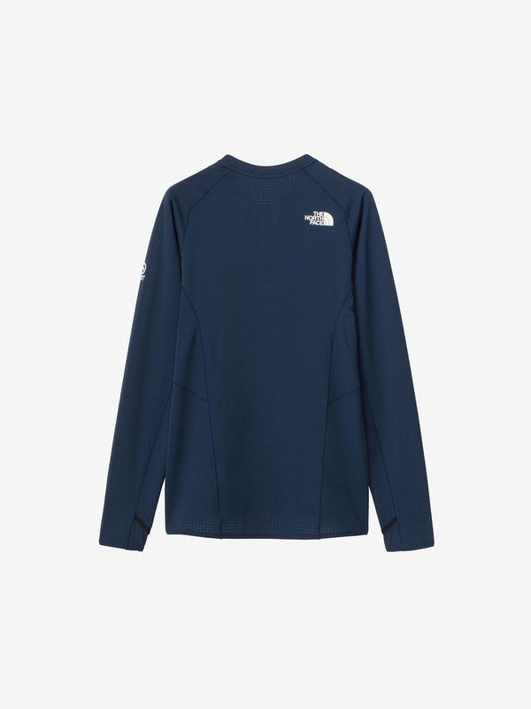 【THE NORTH FACE|ザノースフェイス】EXPEDITION DRY DOT CREW/エクスペディションドライドットクルー(SN サミットネイビー)