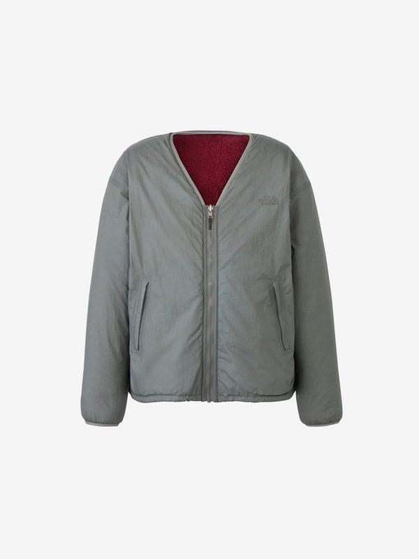 【THE NORTH FACE | ザノースフェイス】REVERSIBLE EXTREME PILE CARDIGAN/リバーシブルエクストリームパイルカーディガン(BS ビートルート×スモークドパール)