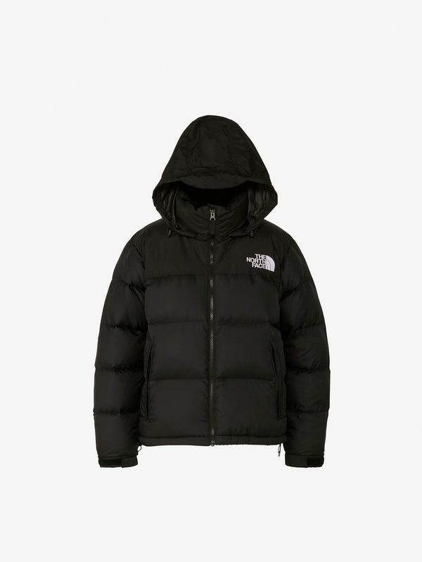 WOMEN'S SHORT NUPTSE JACKET/ウィメンズ ショートヌプシジャケット(K ブラック)