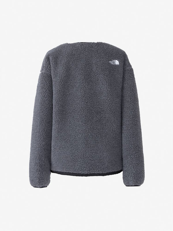 【THE NORTH FACE | ザノースフェイス】REVERSIBLE EXTREME PILE CARDIGAN/リバーシブルエクストリームパイルカーディガン(MK ミックスチャコールグレー×ブラック)