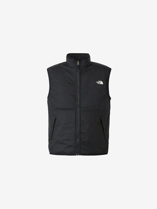 【THE NORTH FACE | ザノースフェイス】REVERSIBLE EXTREME PILE VEST/リバーシブルエクストリームパイルベスト(MK ミックスチャコールグレー×ブラック)