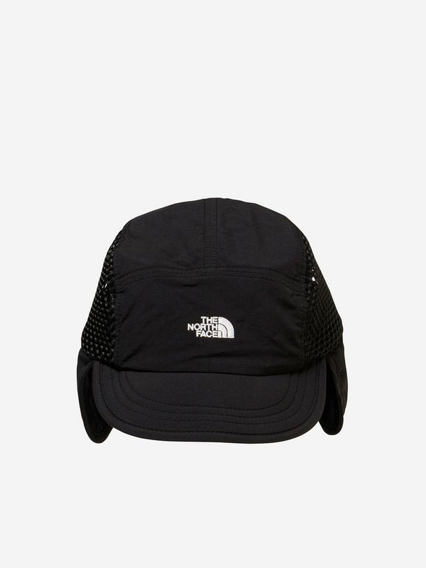 【THE NORTH FACE|ザノースフェイス】FREE RUN EARFLAP CAP/フリーランイヤーフラップキャップ(K ブラック)