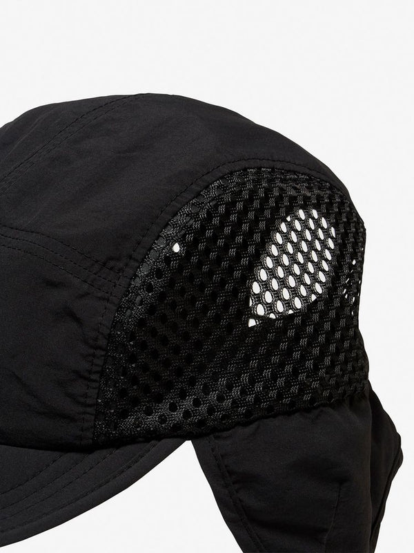 【THE NORTH FACE|ザノースフェイス】FREE RUN EARFLAP CAP/フリーランイヤーフラップキャップ(K ブラック)