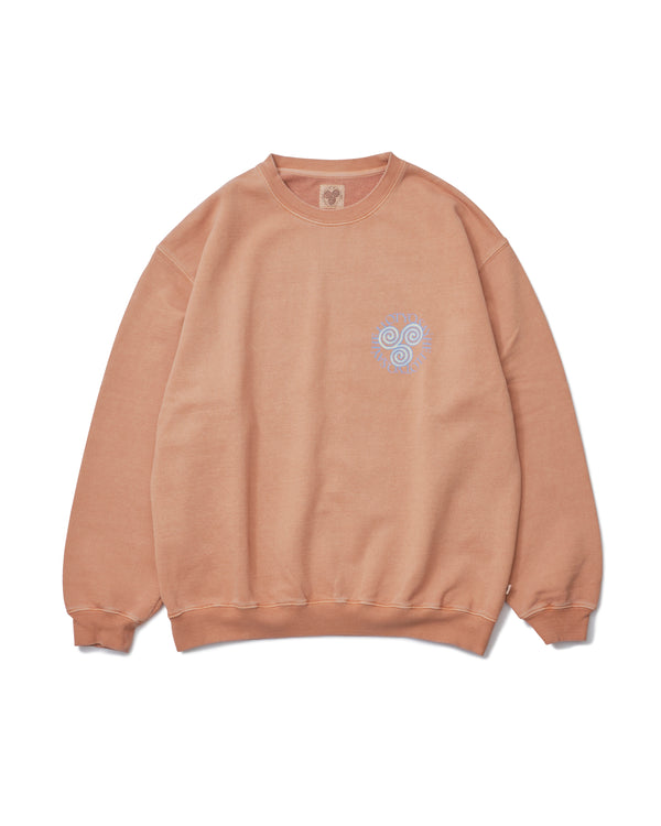 【SAYHELLO|セイハロー】SLAP LOGO CREW/スラップロゴクルー(PIGMENT BRIC)