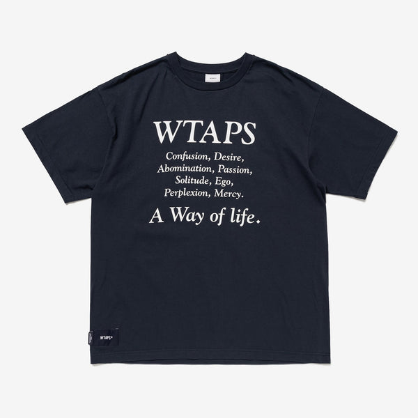 【WTAPS|ダブルタップス】CONTAINING 01 / SS / COTTON (BLACK, NAVY, OLIVE DRAB, WHITE)