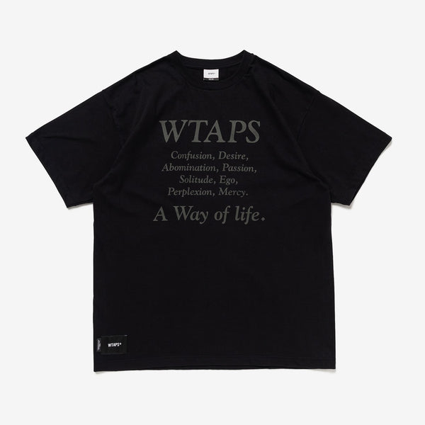 【WTAPS|ダブルタップス】CONTAINING 01 / SS / COTTON (BLACK, NAVY, OLIVE DRAB, WHITE)