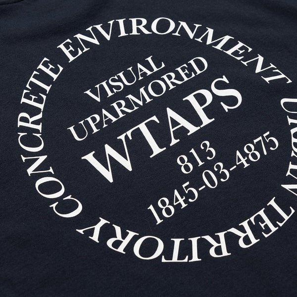 INGREDIENTS / CIRCLE / SS / COTTON(NAVY)